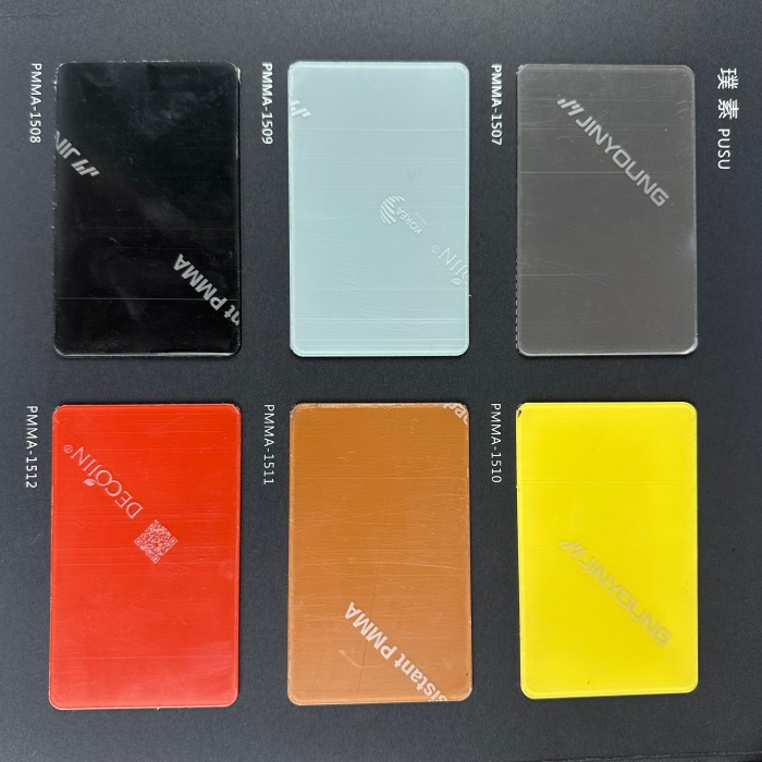 Diamond Edge Processed Acrylic Door Panels Diamond Edge Processed Acrylic Door Panels