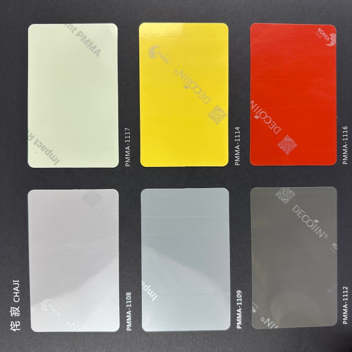Diamond Edge Processed Acrylic Door Panels Diamond Edge Processed Acrylic Door Panels