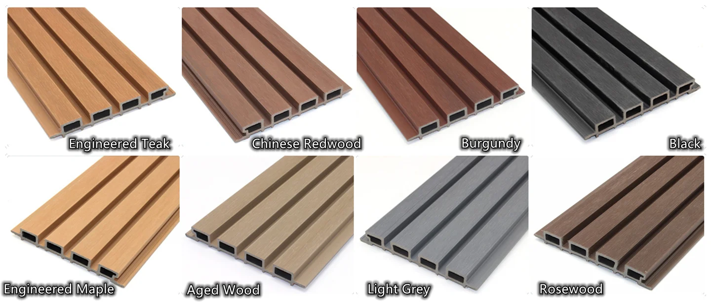 Co-extruded Outdoor WPC Wall Panel 