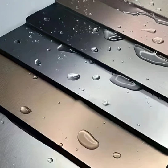 Metal Brushed Adhesive Panel